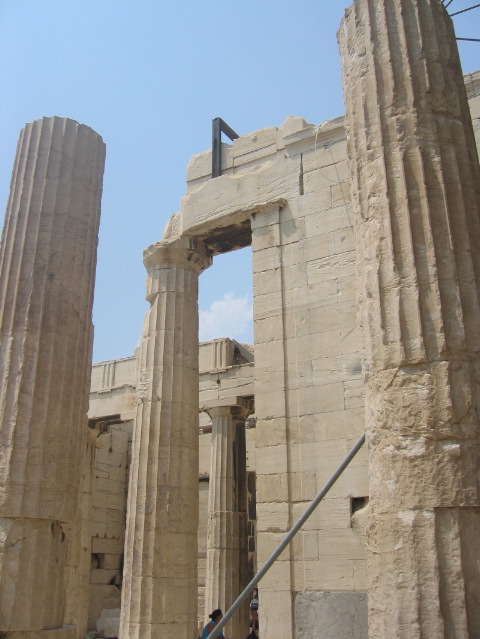 The columns of the Propylaea (by Dan)