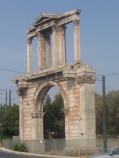 Herod's Gate near the Temple of Zeus