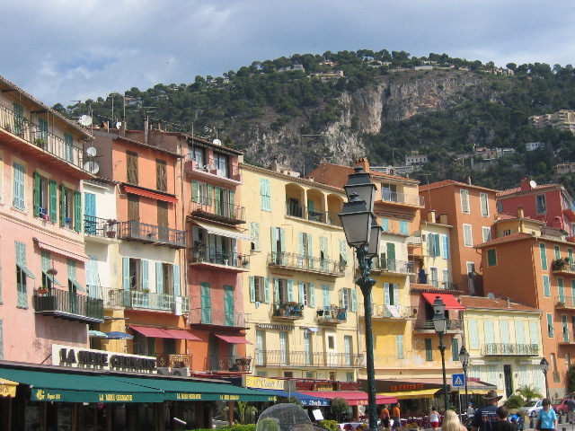 The houses of Villefranche (by Kelsey)