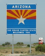Next I crossed Arizona