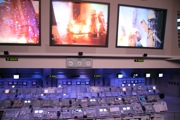 The Apollo 8 control room (at the Saturn V museum)