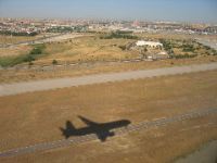 Landing in Madrid