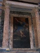 A religious painting from the interior of the Pantheon