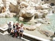 Throwing a coin in Trevi Fountain guarantees a return to Roma