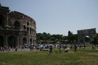 The rear of the Colisseum
